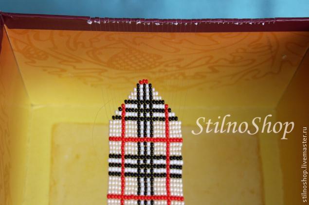 Плетем стильный браслет из бисера, фото № 10