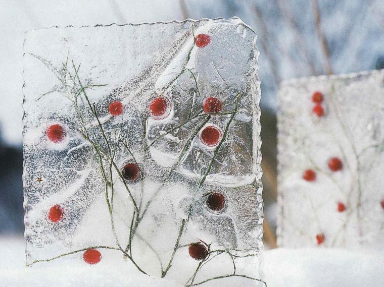 Зимние ягоды в новогоднем декоре: 25 интересных идей использования рябины, фото № 19