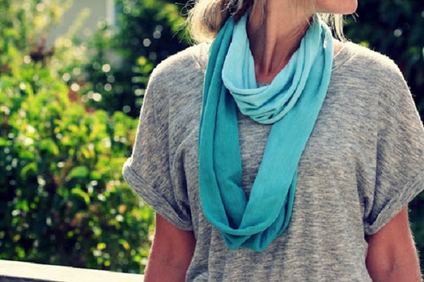 Быстро и просто создаем летний шарф: 6 отличных идей изготовления стильного аксессуара, фото № 14
