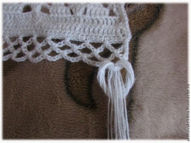 Кисточки на палантин (шаль, шарф), фото № 8