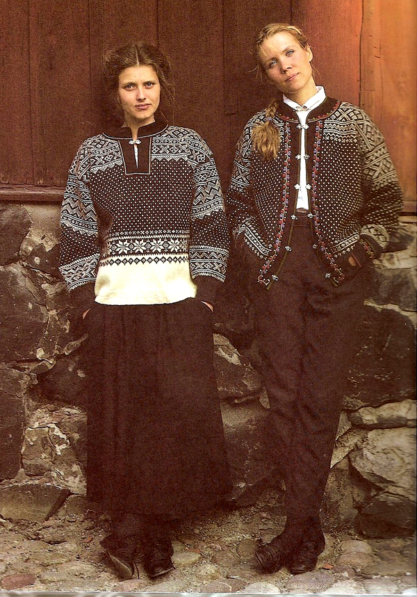 Сэльбу-свитер, lucekofta, фана-свитер, или Из истории вязания в Норвегии, фото № 25