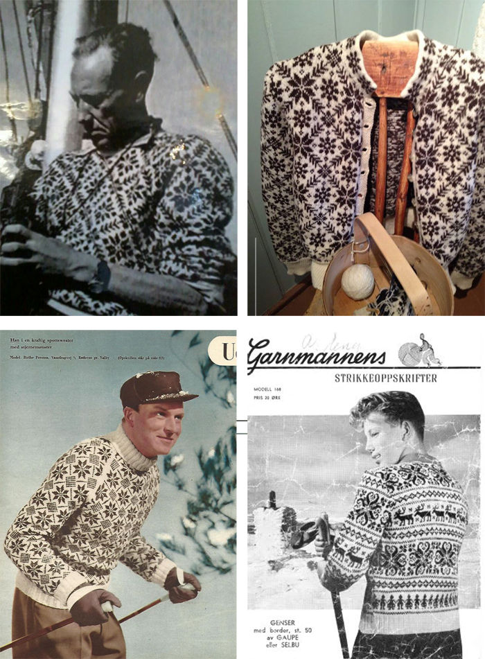 Сэльбу-свитер, lucekofta, фана-свитер, или Из истории вязания в Норвегии, фото № 20