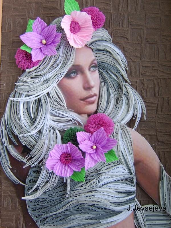 Квилинг-шедевры Евгении Евсеевой, фото № 17 Квилинг-шедевры Евгении Евсеевой, фото № 17