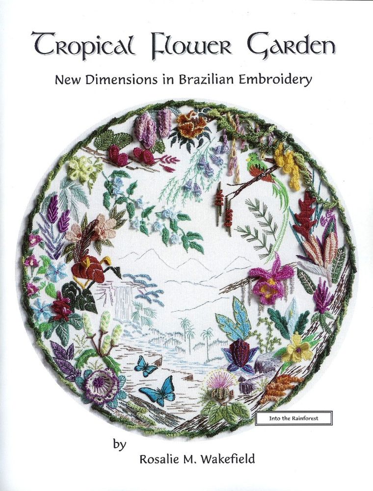 Великолепные дизайны бразильской вышивки (Brazilian embroidery) от Rozalie Wakefield, фото № 5