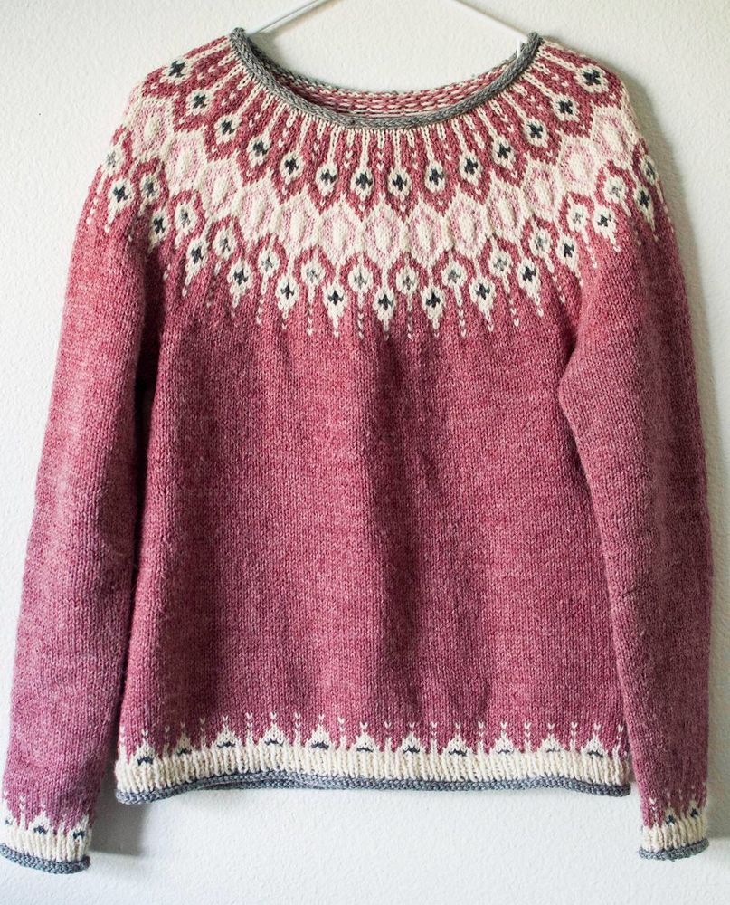 Скандинавский свитер: простота кроя и особый узор, фото № 8