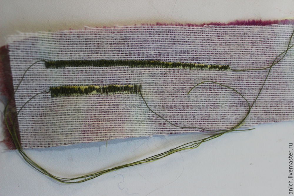 Вышивка нитками мулине на швейной машине: мастер-класс, фото № 8
