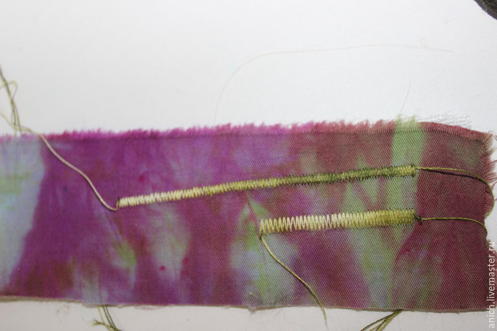 Вышивка нитками мулине на швейной машине: мастер-класс, фото № 9