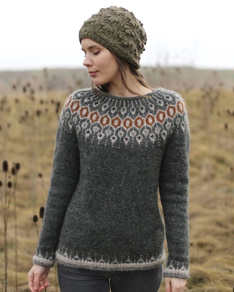 Скандинавский свитер: простота кроя и особый узор, фото № 3