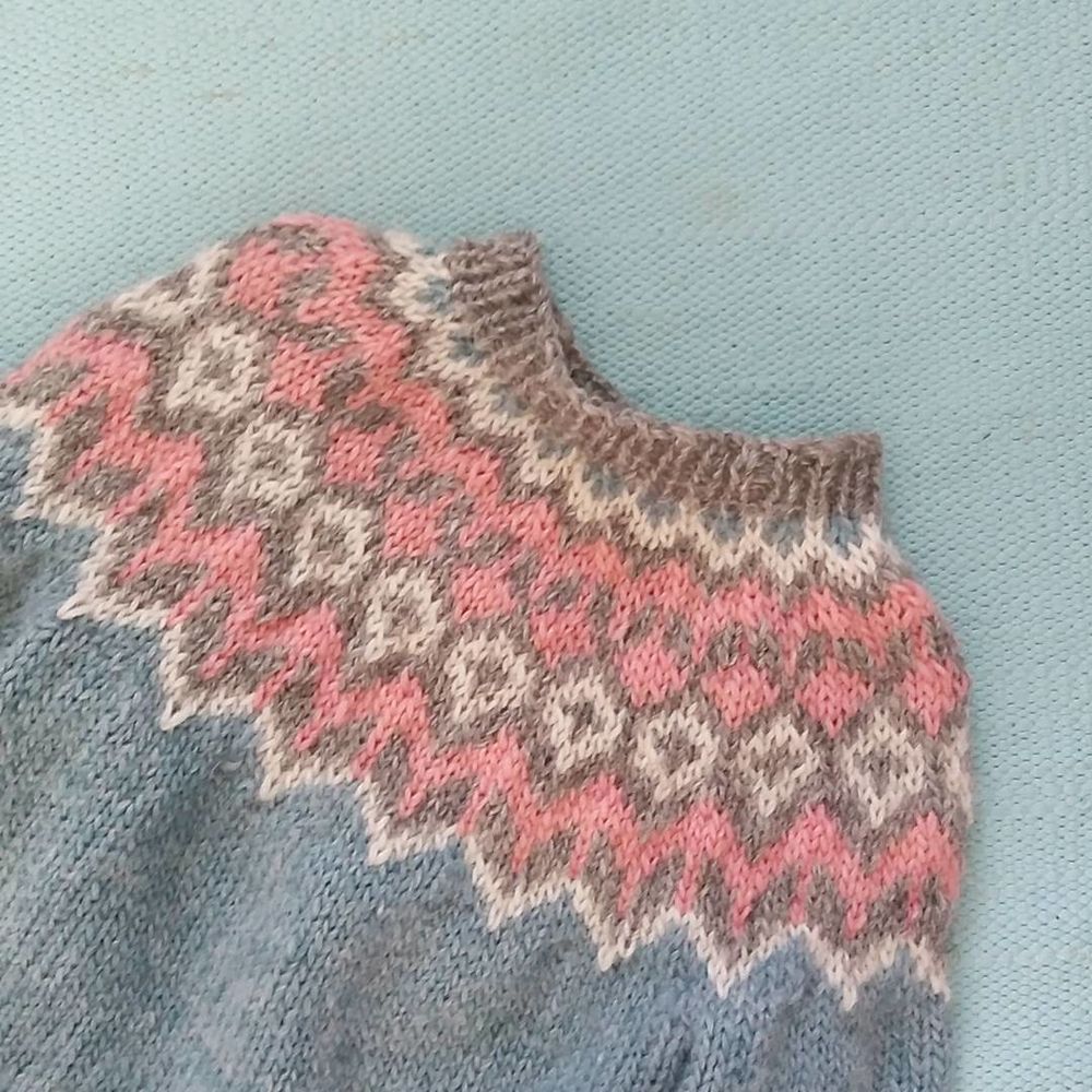 Скандинавский свитер: простота кроя и особый узор, фото № 14