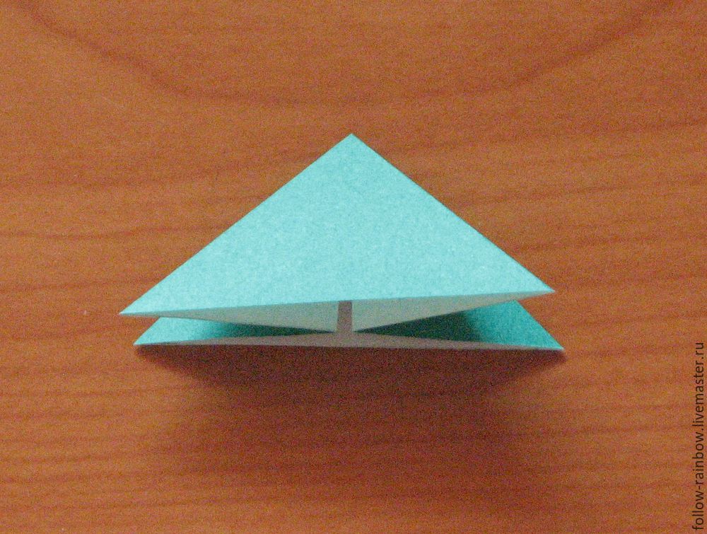 Мастер-класс по оригами. Часть 2 средние базовые формы, фото № 20