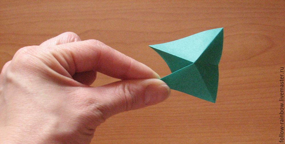 Мастер-класс по оригами. Часть 2 средние базовые формы, фото № 15