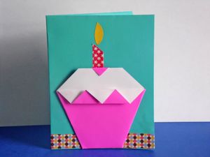 Оригами открытки