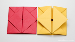 Конверт в стиле оригами