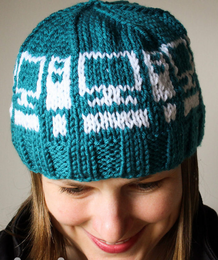 Free Knitting Pattern for Computer Hat