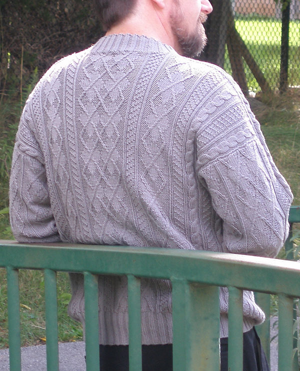 Free Knitting Pattern for Arguyle Pullover Sweater