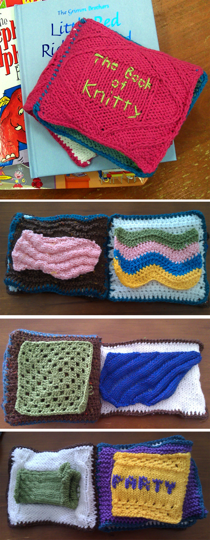 Free Knitting Pattern for Knitting Sampler Book