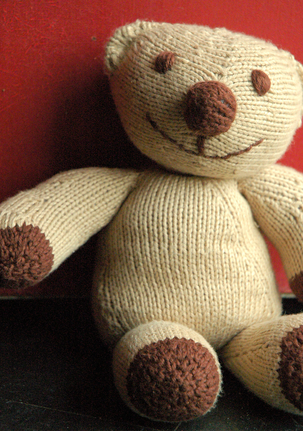 Free Knitting Pattern for Flopsy Bear