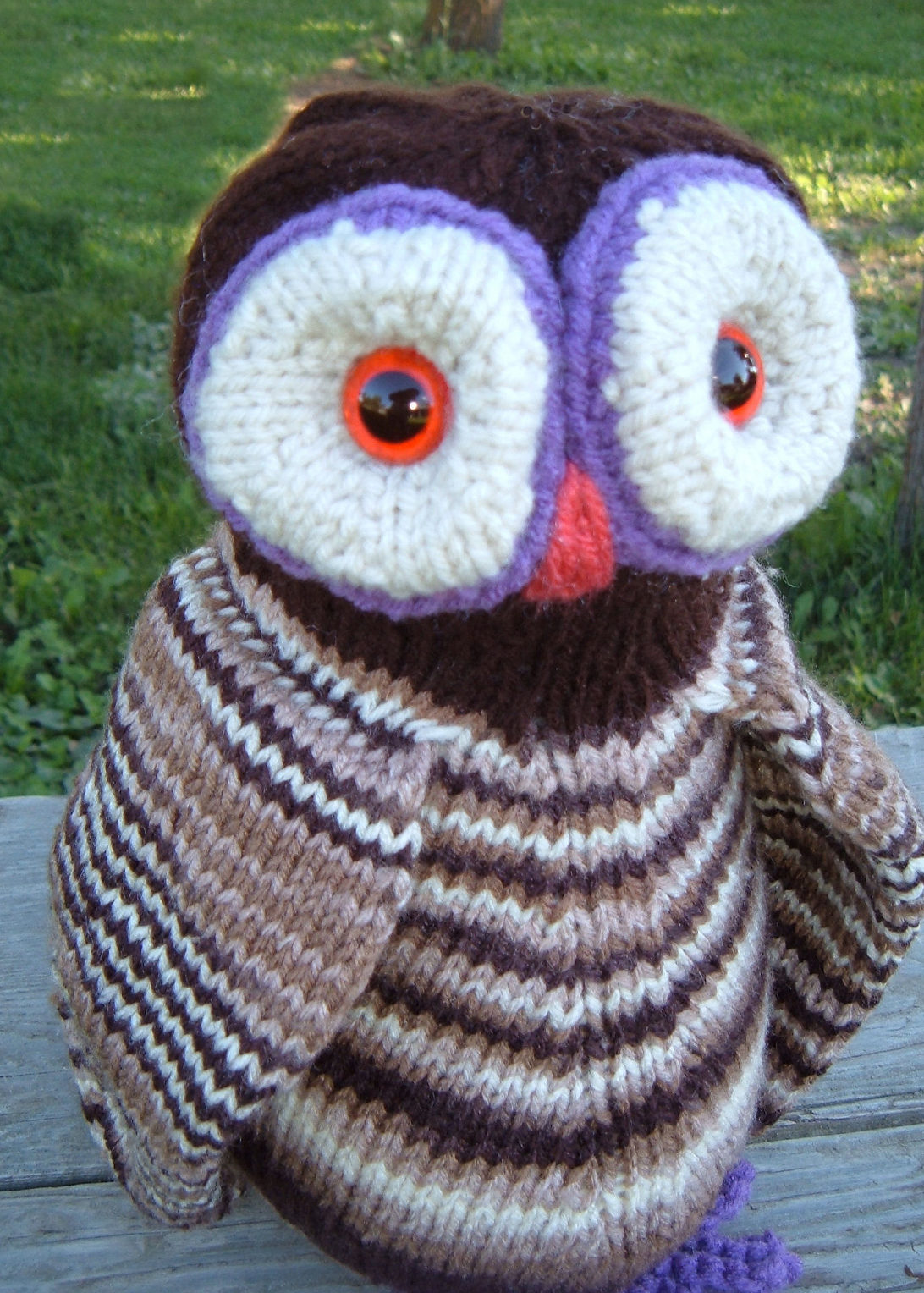Free Knitting Pattern for Ollie O