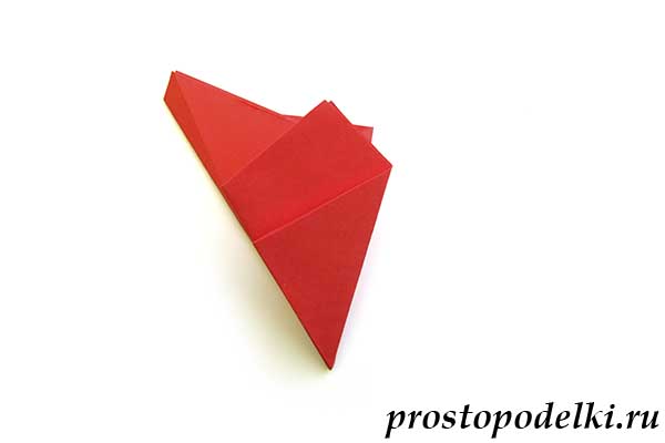 Объемная звезда оригами-10