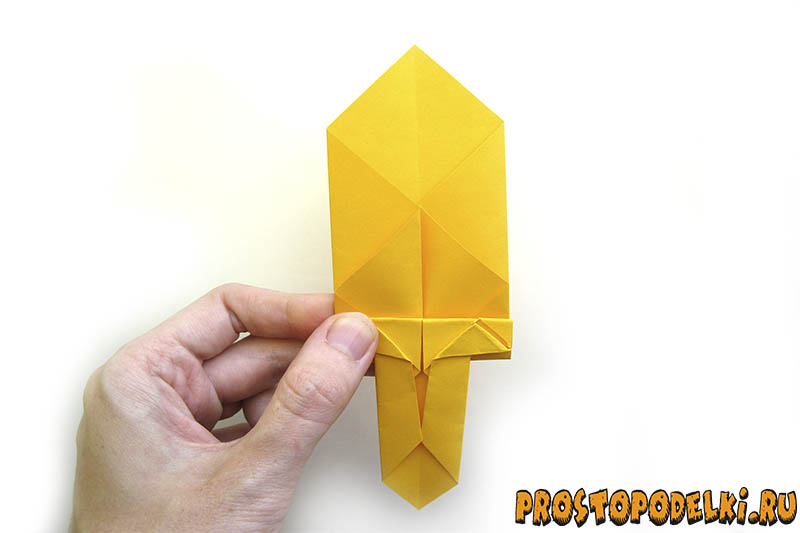 Оригами меч-23
