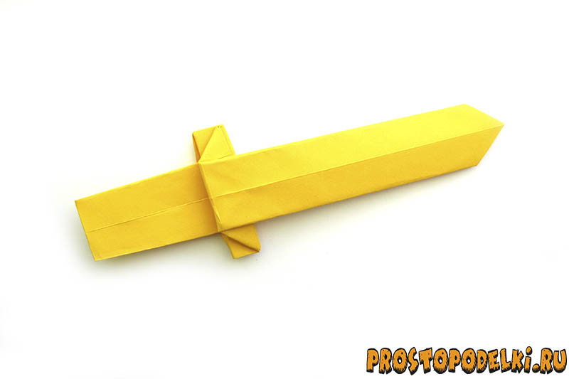 Оригами меч-title