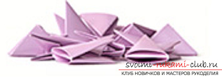 модульное оригами лебедя. Фото №21