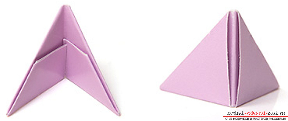 модульное оригами лебедя. Фото №12