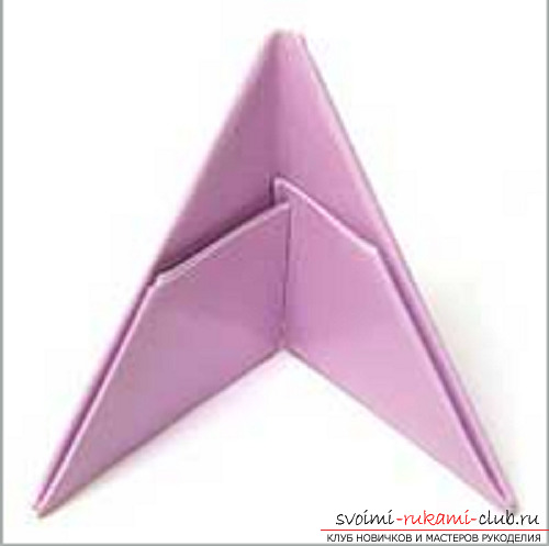 модульное оригами лебедя. Фото №2
