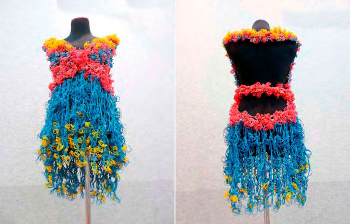 платья из резиночек Rainbow Loom