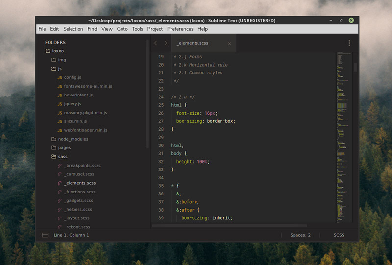 Gruvbox Theme for Sublime Text